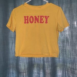 Honey crop tee